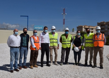 El Ayuntamiento de Elche finaliza las obras del nuevo depósito de Arenales del Sol