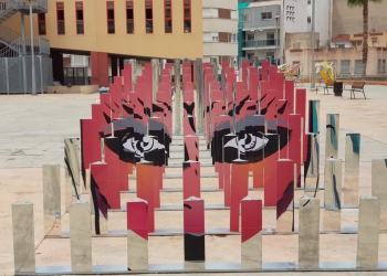 Inaugurada en Elda la exposición de los trabajos de ‘Arquitecturas Efímeras’