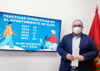 Cerca de 70 alumnos/as han realizado prácticas en el Ayuntamiento de Elda