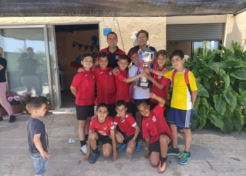 El Benjamín “D” del CF La Nucía gana la liga