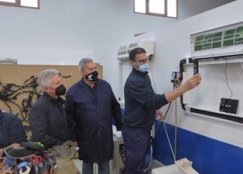 El “Curso de Climatización” forma a 15 desempleados en la Escuela de Oficios