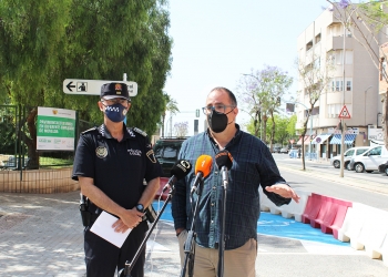 Tráfico realiza modificaciones en las avenidas Benito Pérez Galdós y Reyes Católicos de Novelda