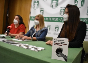Petrer crea una guía práctica para fomentar el uso del lenguaje inclusivo y no sexista