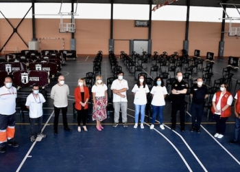 Petrer ultima los preparativos para la vacunación masiva en el pabellón de San Jerónimo
