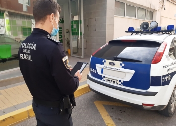 Rafal moderniza el trabajo de la Policía con la adquisición de una PDA y una tablet