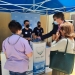 Aguas de Alicante y APSA instalan quioscos para dispensar agua del grifo en el vacunódromo de Ciudad de la Luz