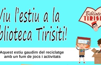 La programación de verano de la biblioteca Tirisiti estará dedicada a la concienciación medioambiental