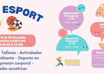 La Escuela de Verano de Crevillent “Estiu Esport” arrancará el 1 de julio