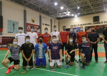 La Selección Española de Bádminton se concentra en La Nucía