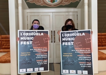 El I Festival “Orihuela Music Fest” reúne a jóvenes promesas musicales del municipio