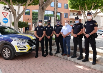 San Fulgencio incorpora cuatro nuevos agentes a su plantilla de la Policía Local