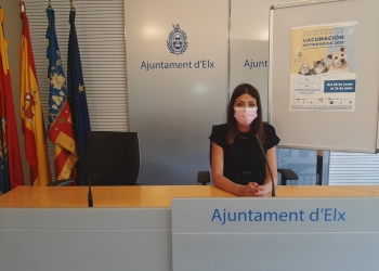 El Ayuntamiento comienza la Campaña de Vacunación Antirrábica 2021 en perros, gatos y hurones