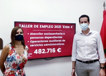 Elda pone en marcha un Taller de Empleo de Atención Sociosanitaria y de Auxiliar de Administración