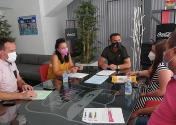 Reunión con el AMPA del Colegio Sant Rafael para próximo curso escolar