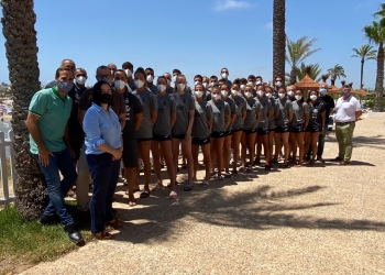 Las Selecciones Absolutas de Balonmano Playa finalizan su preparación para el europeo en La Zenia