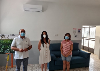 Las ‘Antiguas Escuelas’ de Las Norias cuentan con nueva instalación de aire acondicionado