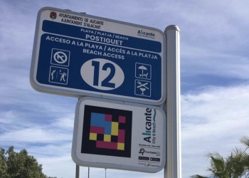 Alicante implantará etiquetas Navilens en su Casco Antiguo
