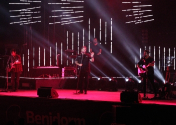 Antonio Orozco calienta el verano musical de Benidorm