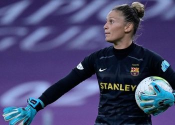 La alicantina Sandra Paños, mejor portera de la Champions League