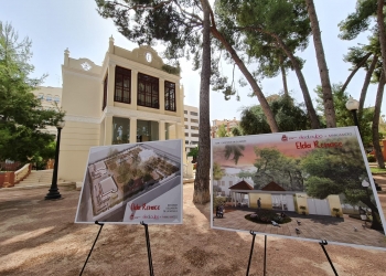 La Generalitat se compromete con la reforma del Jardín de la Música de Elda