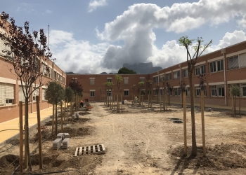 El IES Paco Mollá estará listo para el arranque del curso