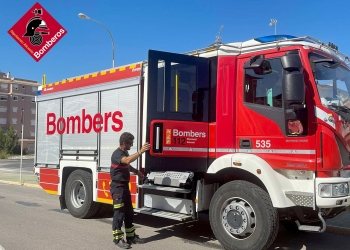 Bomberos de la Diputación activa un dispositivo especial ante la intensa ola de calor