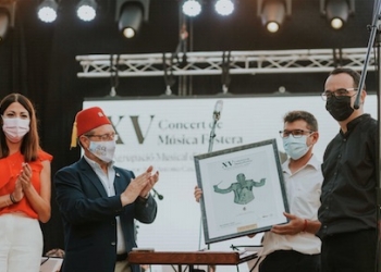 Más de 300 personas asisten al XV Concierto de Música Festera de Moros y Cristianos