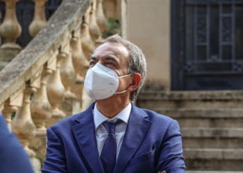 El expresidente Zapatero visitó El Poblet