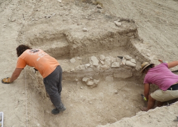 Localizan los muros de una posible edificación medieval de la Alquería de Puça