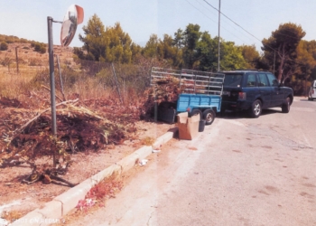 L’Alfàs sanciona a siete infractores por vertidos incontrolados