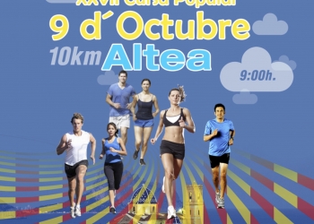 Altea prepara la 27ª edición de la Carrera 9 de Octubre