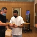 El medallista olímpico Óscar Gil, recibido en el Ayuntamiento