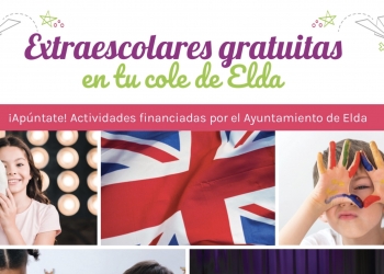 Elda abre hoy la inscripción a las actividades extraescolares gratuitas