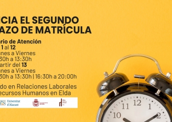 Elda abre la matriculación para el Grado en Relaciones Laborales y Recursos Humanos