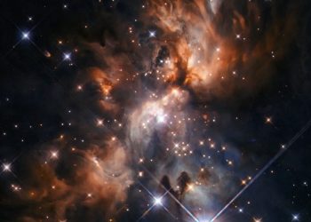 El Hubble capta el nacimiento de una estrella