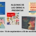 Elda dedica a las mujeres sus presentaciones literarias de octubre