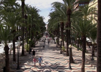 Alicante completará la peatonalización de la Explanada