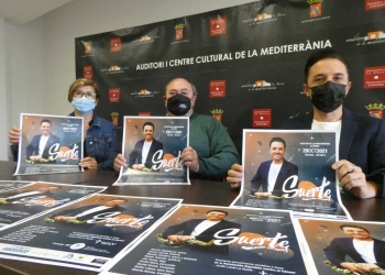 Román Rodríguez presenta su disco “Suerte” en l’Auditori de La Nucía