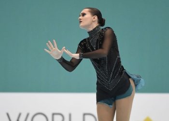 La alcoyana Andrea Silva, subcampeona del mundo de patinaje artístico