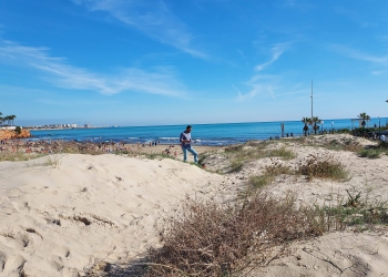 Orihuela inicia las actuaciones en la playa de La Glea y Cala Bosque