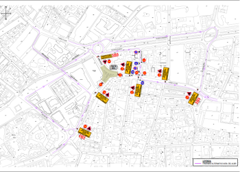 l’Alfàs informa del corte y desvío de tráfico en la Rotonda de l’Albir por inicio de obras
