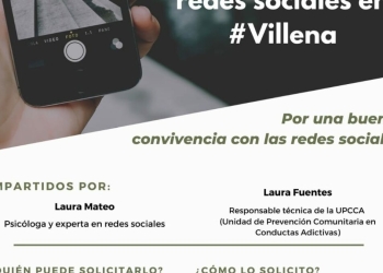 La UPCCA de Villena ofrece un taller sobre uso responsable de redes sociales
