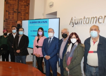 Los festeros se suman a la campaña de recogida de donativos para los damnificados por el volcán