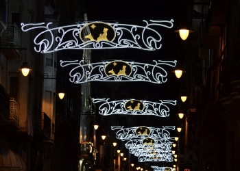 Alcoy adelanta una semana el encendido de la iluminación de Navidad