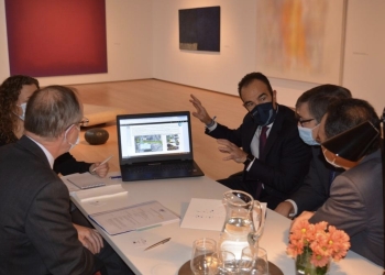 Alicante y Aguas trasladan a Medio Ambiente de la UE el plan “Alicante Agua Circular»