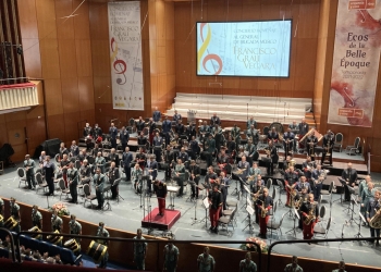 Emotivo y espectacular concierto homenaje al general de Brigada Músico Francisco Grau Vegara