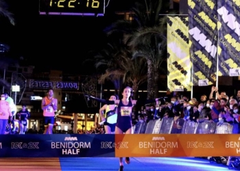 David Magán y Mª Ángeles Magán, ganadores de la Benidorm Half