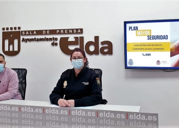 Elda y la Policía Nacional retoman la campaña para reforzar la seguridad de las personas mayores