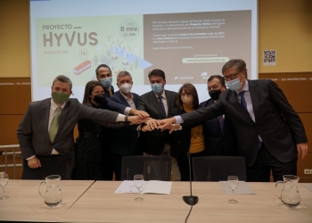 Vectalia, FRV, Iberdrola y Aguas de Alicante constituyen un consorcio por el hidrógeno verde para la descarbonización de la movilidad