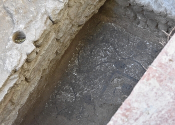 Las excavaciones arqueológicas de Petrer sacan a la luz un mosaico romano del siglo IV